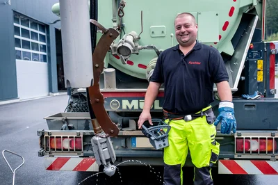 Kanalreinigung Augsburg an Entsorgungsleitungen